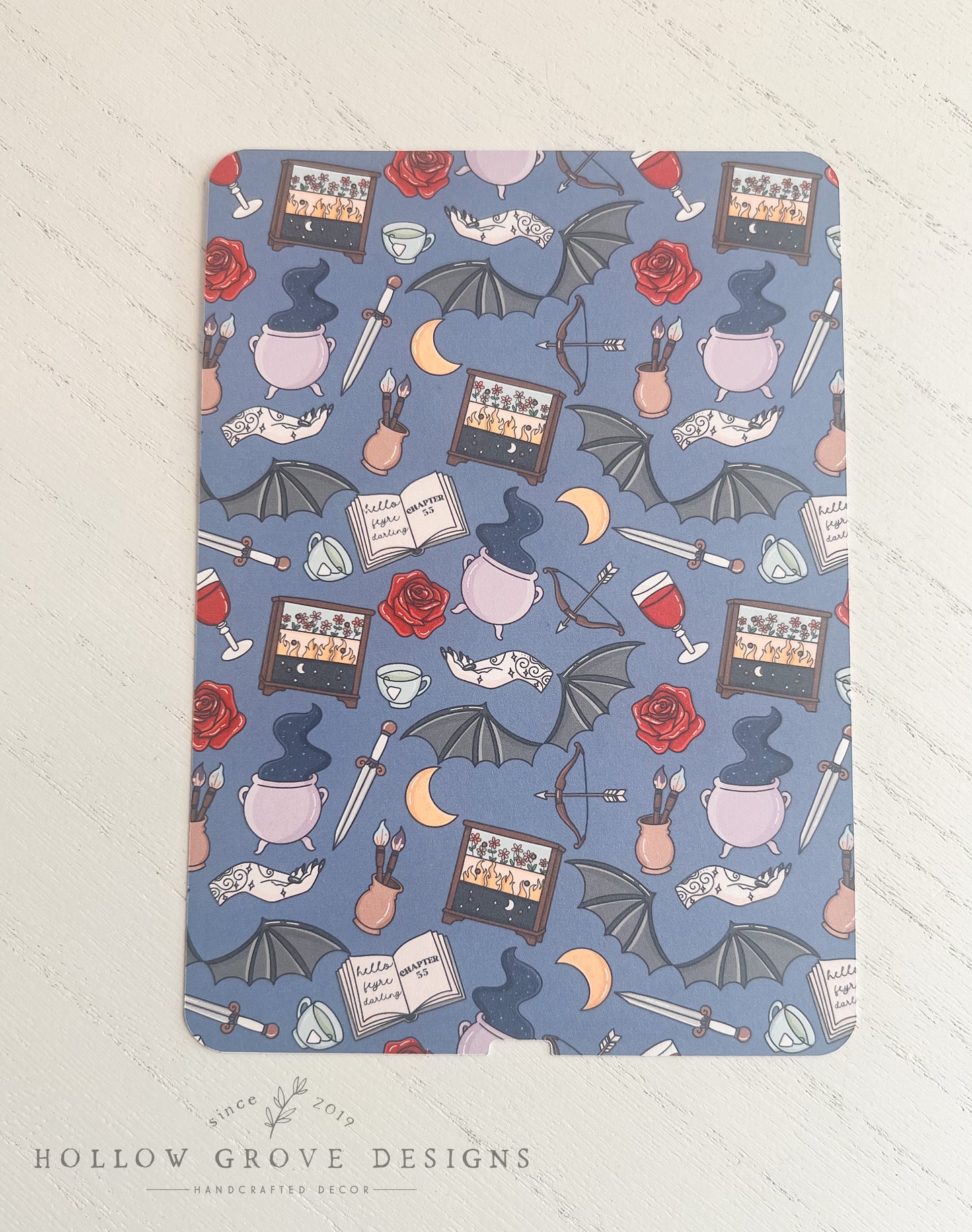 ACOTAR E-Reader Insert | Decorative Kindle Insert | Clear Kindle Case Insert | Book Girly Decor | Gift for Book Lover| Halloween Insert