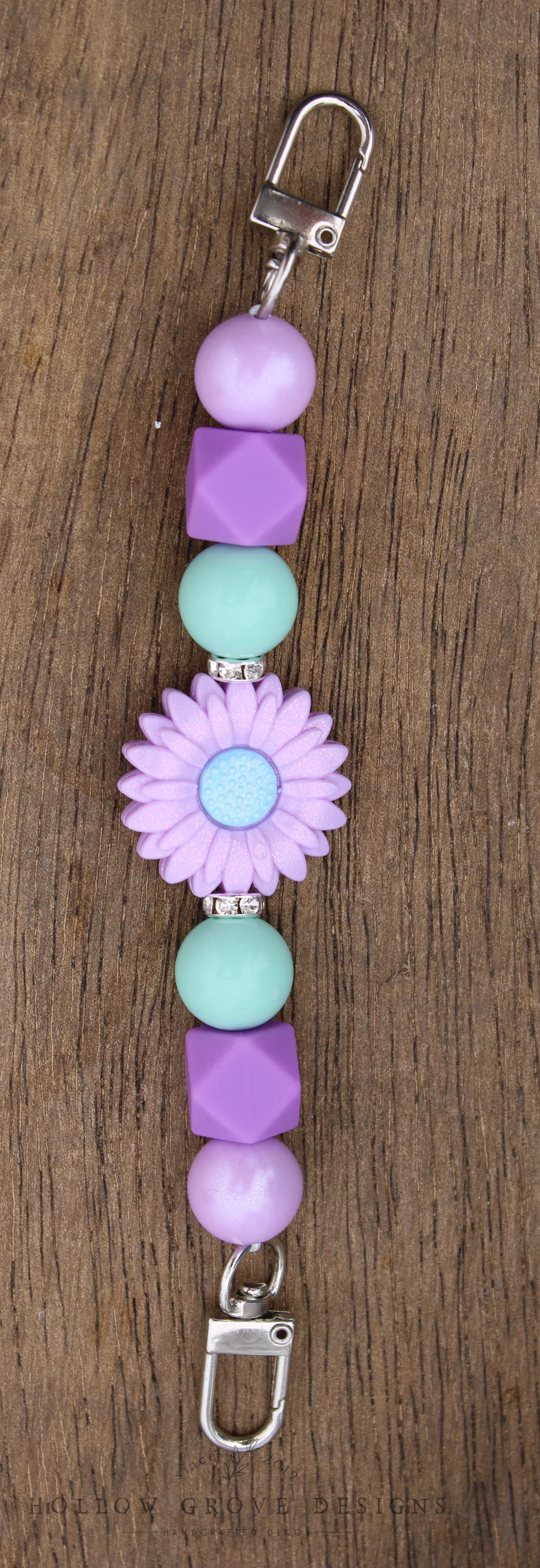 Purple Daisy Kindle Strap
