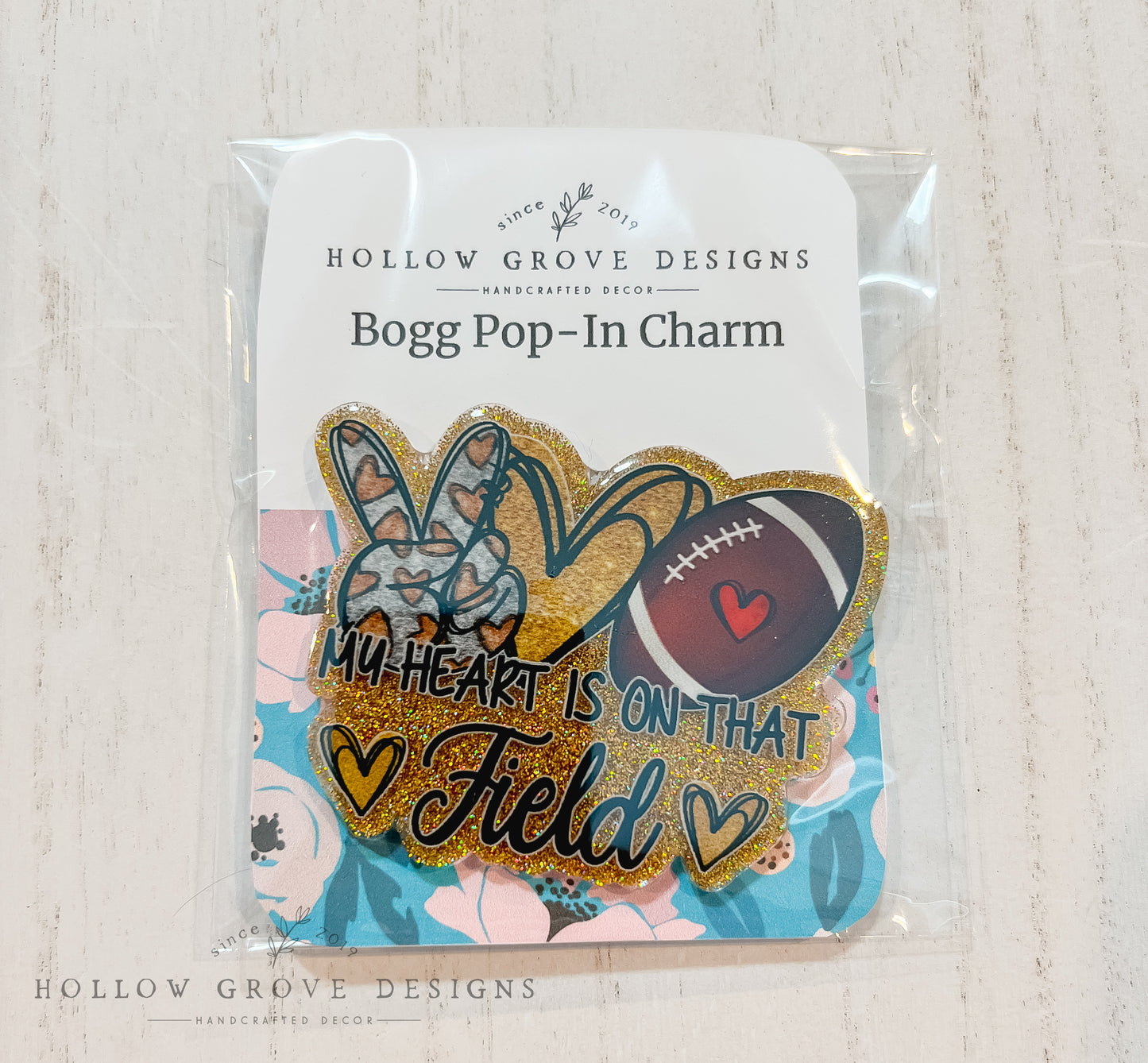 Sports Bogg Charm (Multiple Designs!)