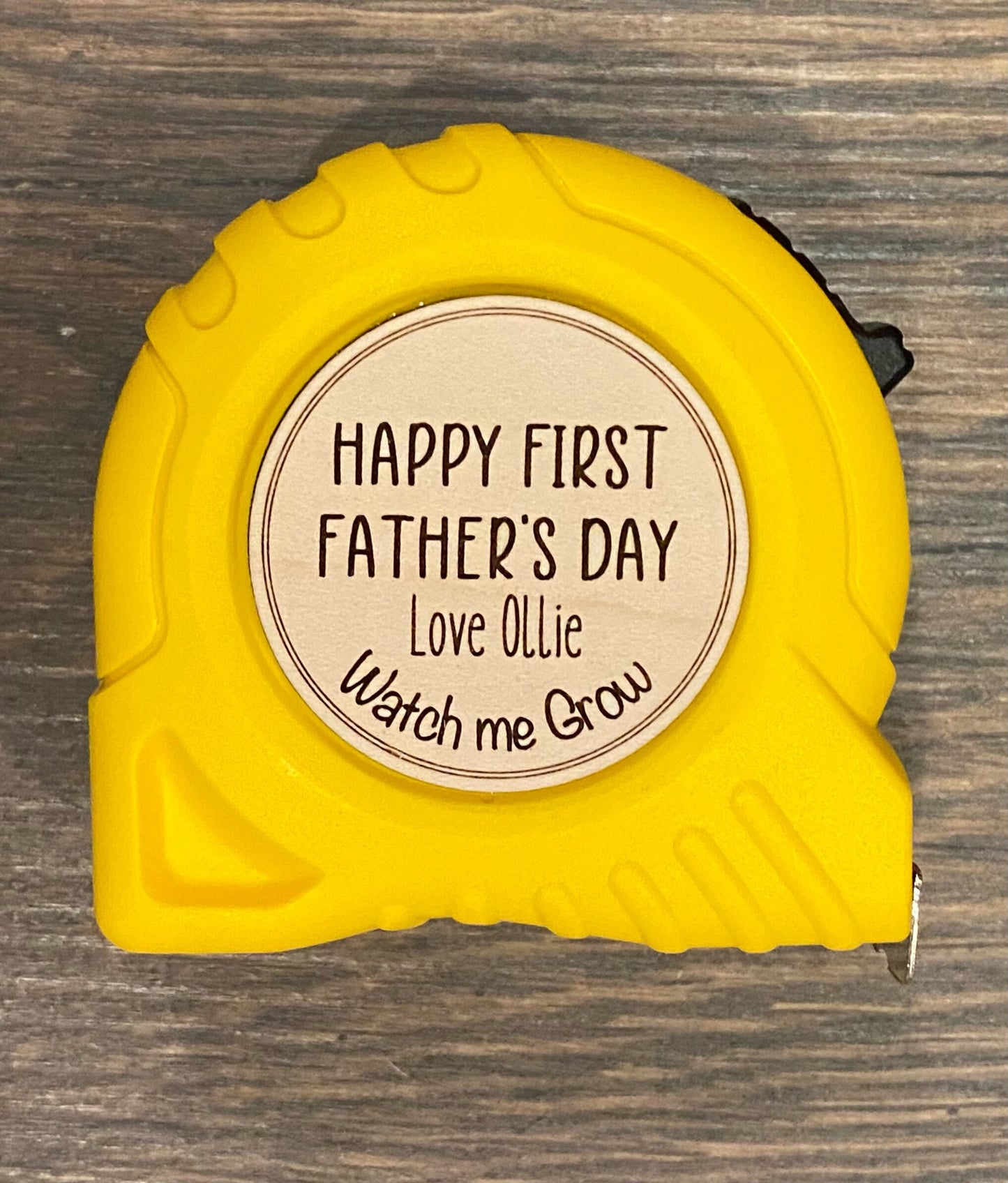 Personalized Tape Measurer, Custom Tape Measurer, Happy Fathers Day, Gift for Dad, Gift for Builder Dad, Fathers Day Gift, Gift For Him