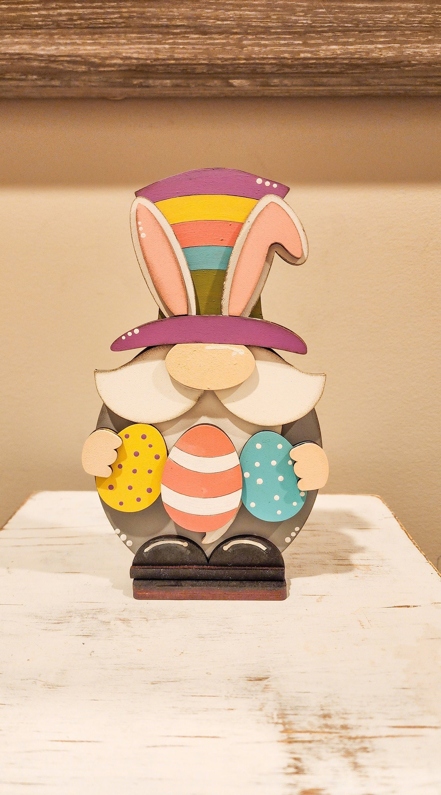 Easter Bunny Gnome | Easter Gnome Decor | Easter Tiered Tray Decor | Easter Bunny Decor
