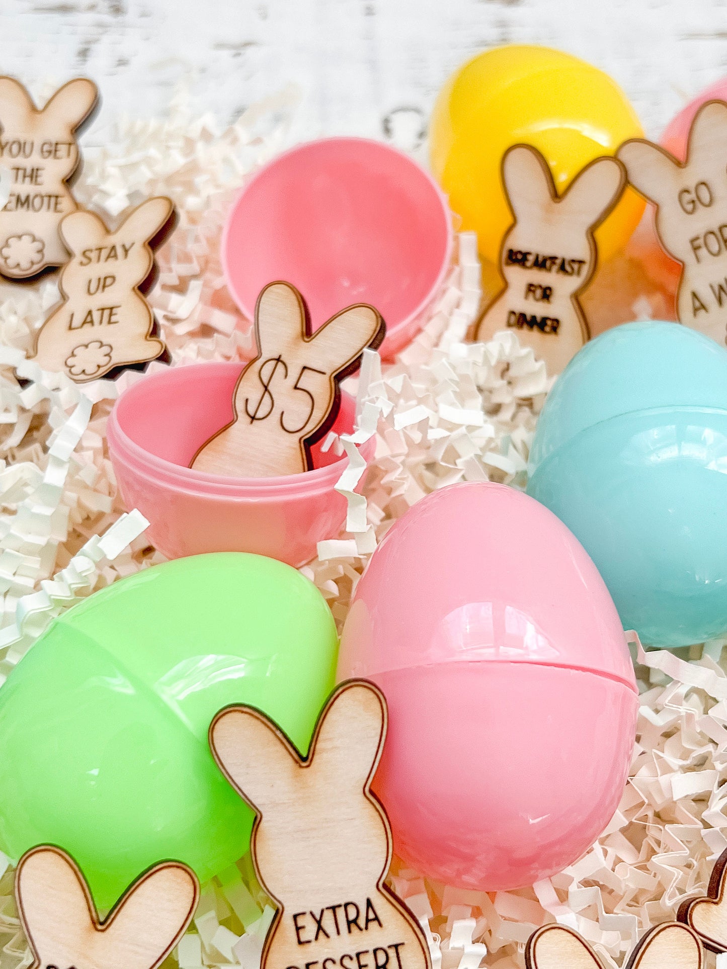 Easter Basket Tokens | Easter Basket Candy Alternative | Basket Stuffers | Easter Egg Filler | Easter Activity | Egg Tokens |Egg Hunt Favors