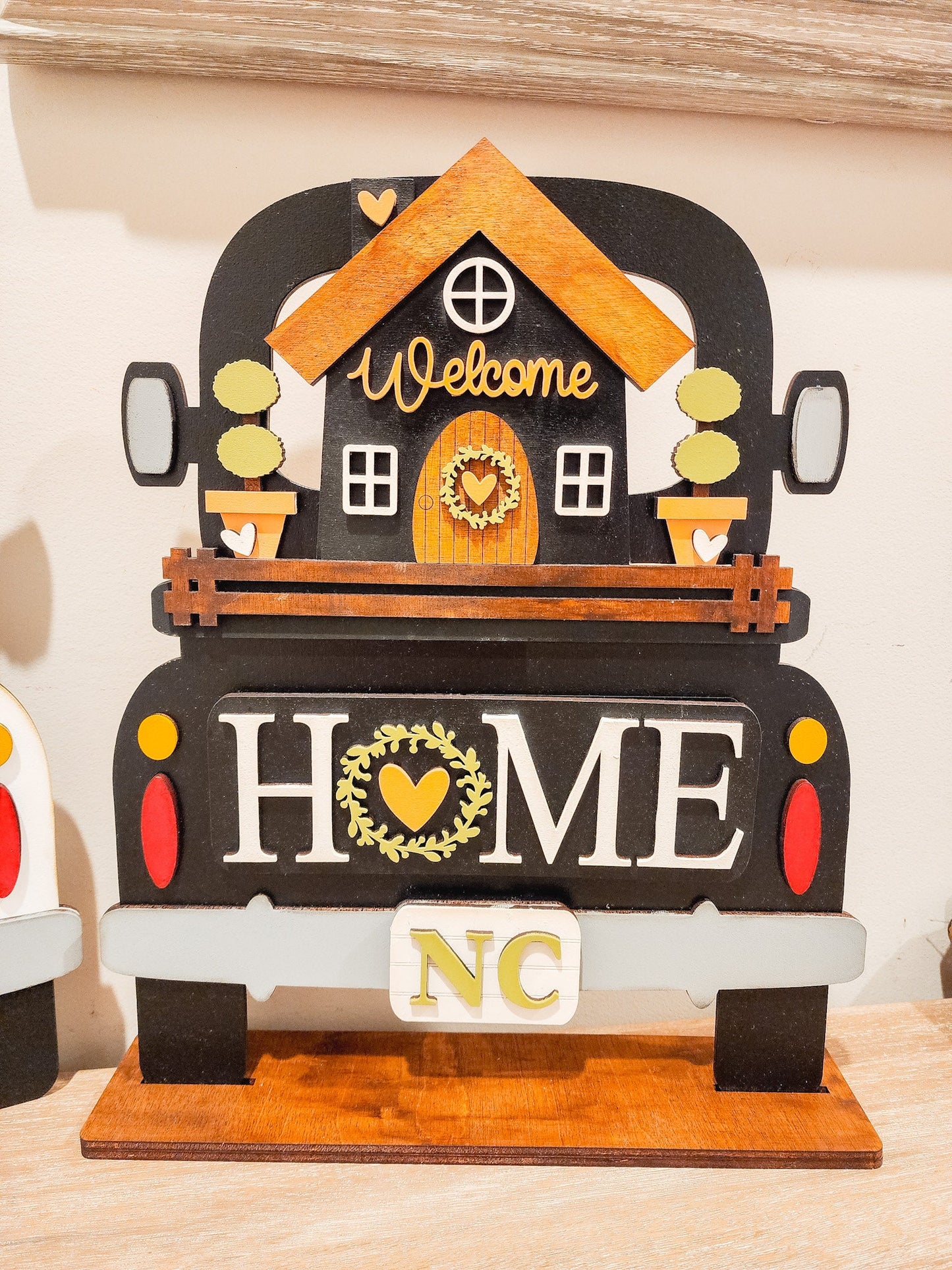 Welcome HomeTruck Insert | Truck Door Hanger | All Season Decor | Home Door Hanger| Gnome Decor | Home Sweet Home | Housewarming Gift