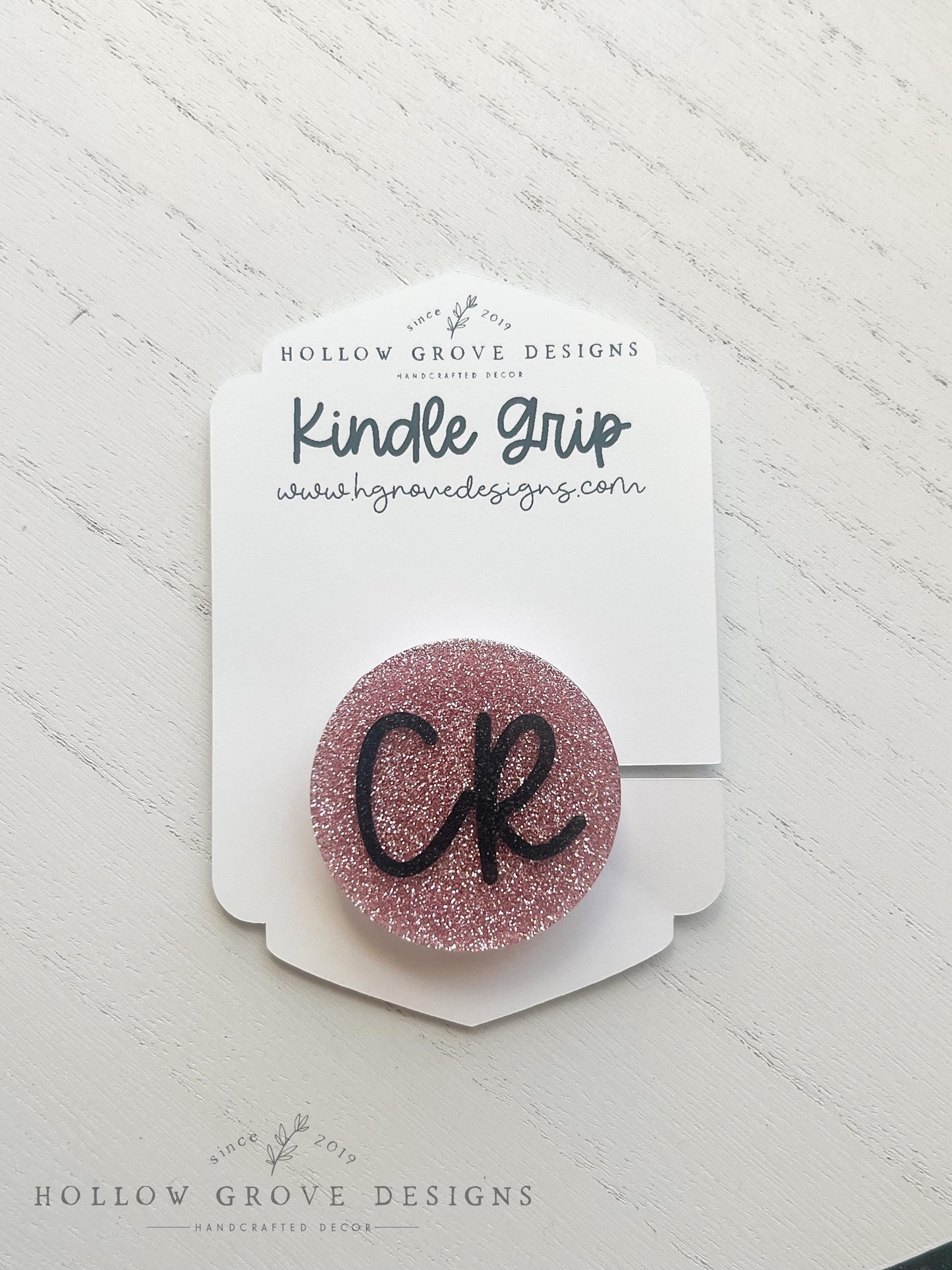 Custom Initial Device Grip | Custom Kindle Grip | Kobo Reader Grip | Bookish Accessories | Gift for Teacher | Lit Teacher Gift