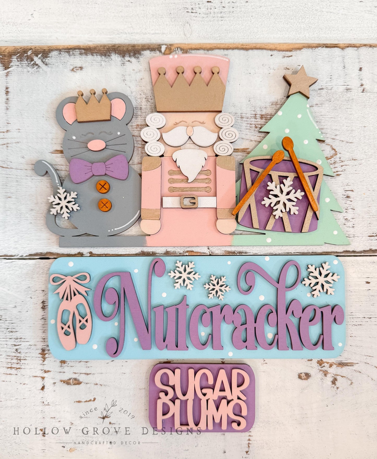 Nut Cracker Interchangeable Truck Insert | Truck Door Hanger | Seasonal Decor | Tiered Tray Decor | Christmas Decor