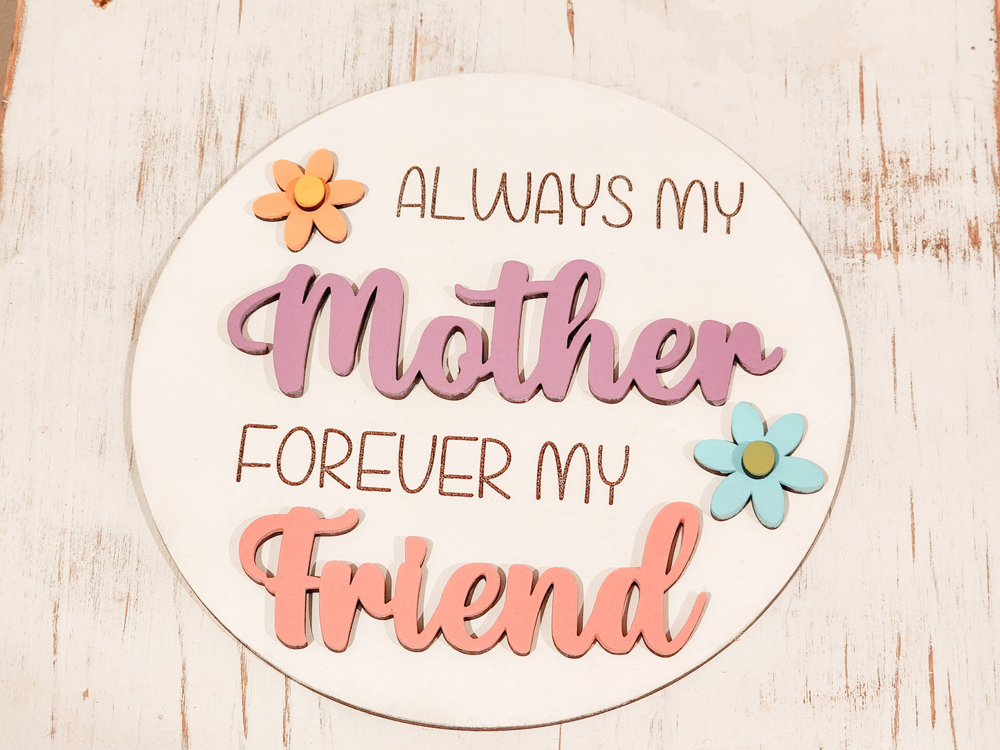 Farmhouse Interchangeable Sign Inserts | Round Sign Inserts | Insert Only