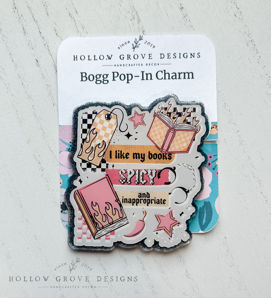 Spicy Books Bogg Pop-in Charm