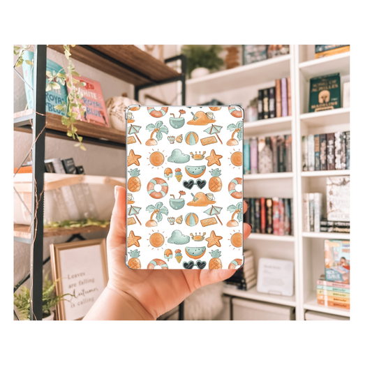 Summer Days Kindle Insert | Decorative Kindle Insert | Clear Kindle Case Insert | Book Girly Decor | Gift for Book Lover (Copy) (Copy)
