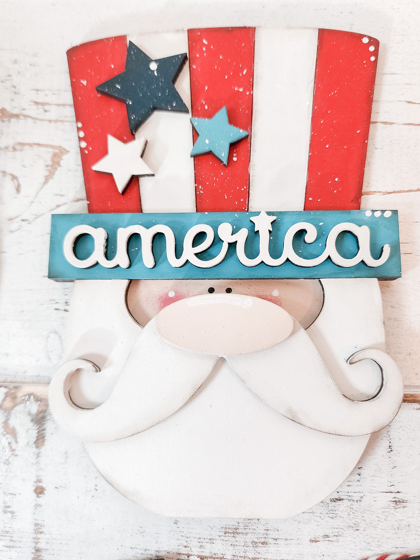 Sweet Land of Liberty Tiered Tray Set | July 4th Decor | Americana Decor