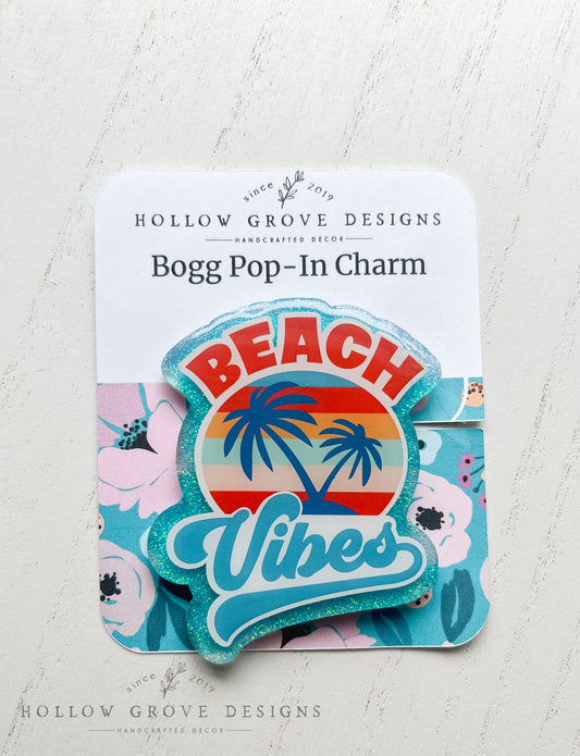 Beach Vibes Bogg Pop-In Charm