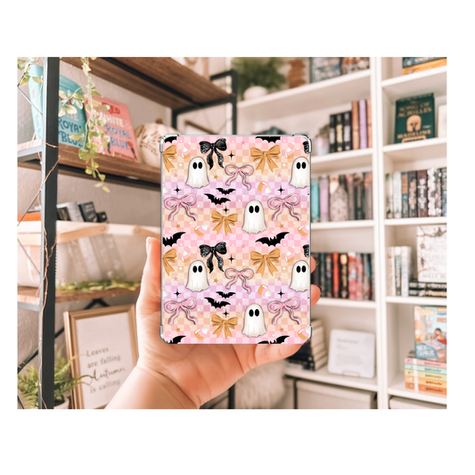 Pink Pastelween  Kindle Insert | Clear Kindle Case Insert