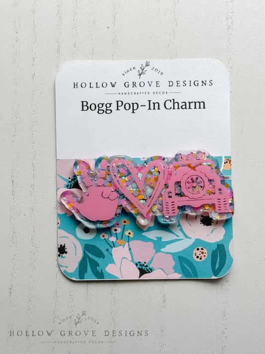 Peace Love Jeep Bogg Charm