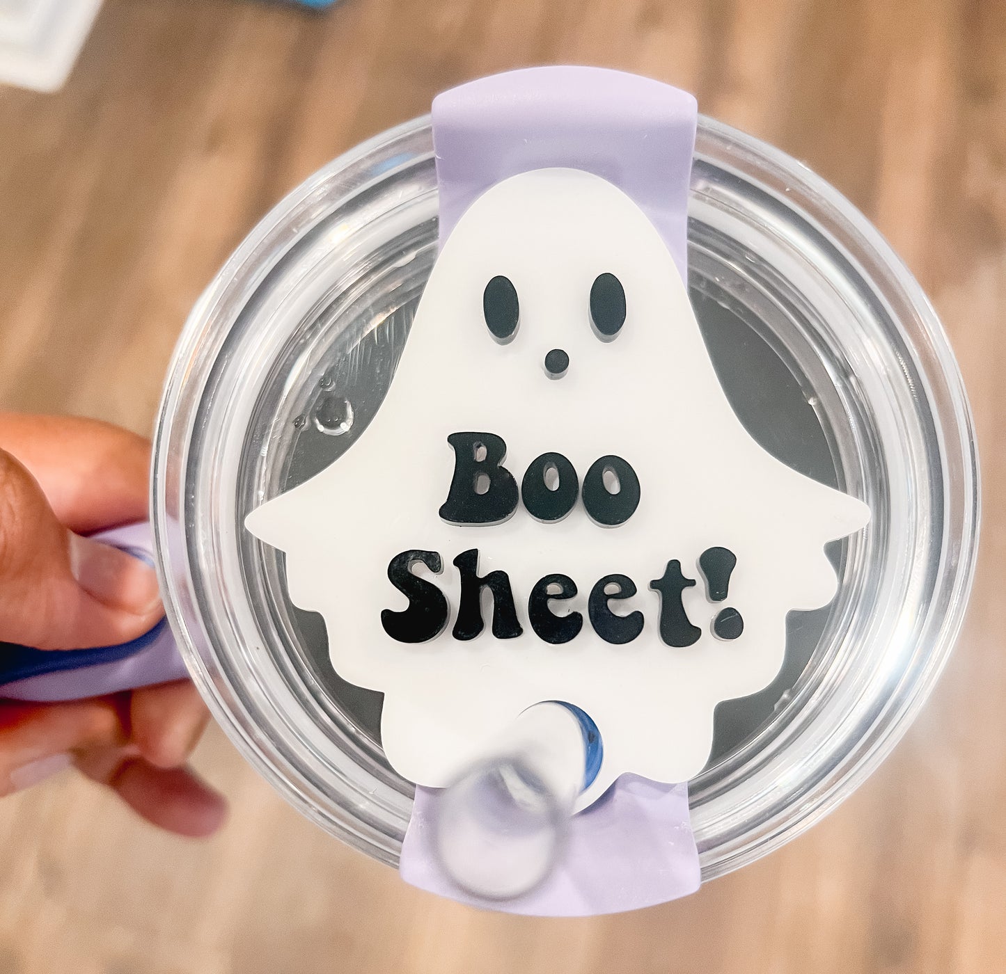 Boo Sheet Tumbler Tag