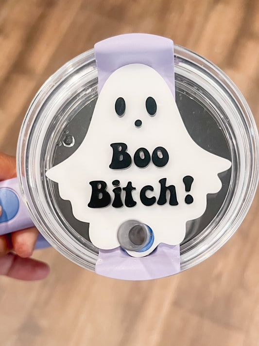 Boo B*tch Tumbler Tag