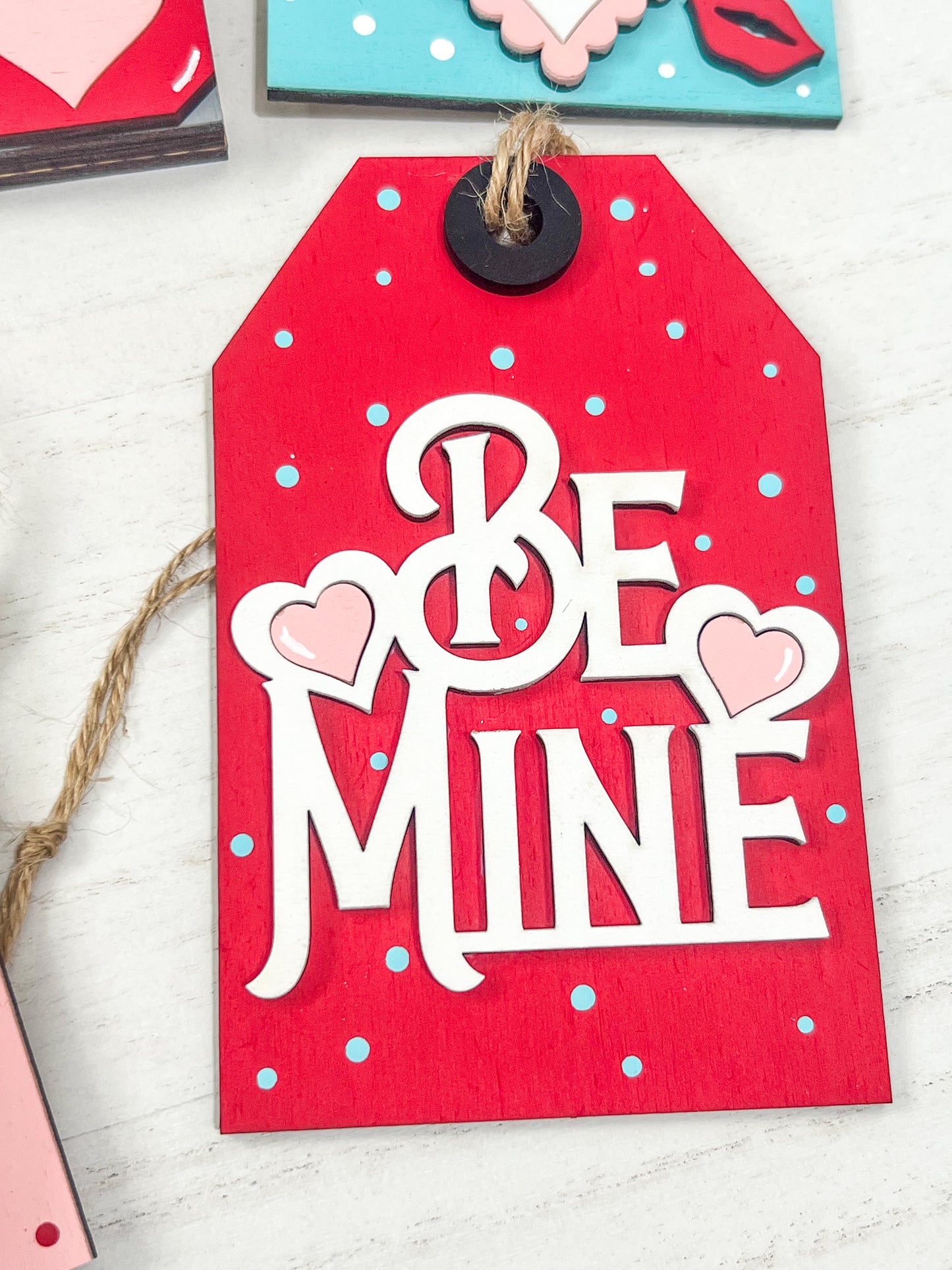 Valentine's Day Gift Card Holder Tags