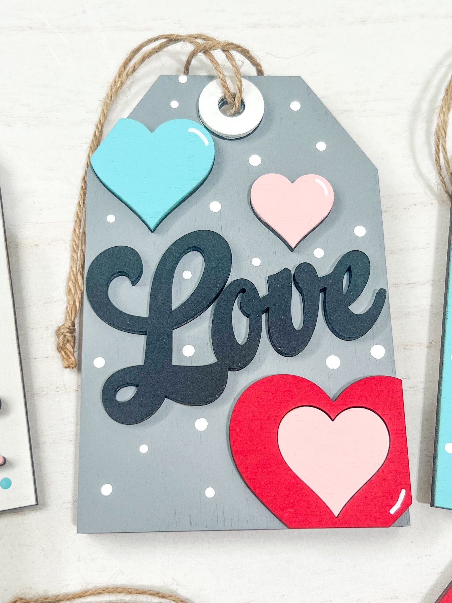 Valentine's Day Gift Card Holder Tags