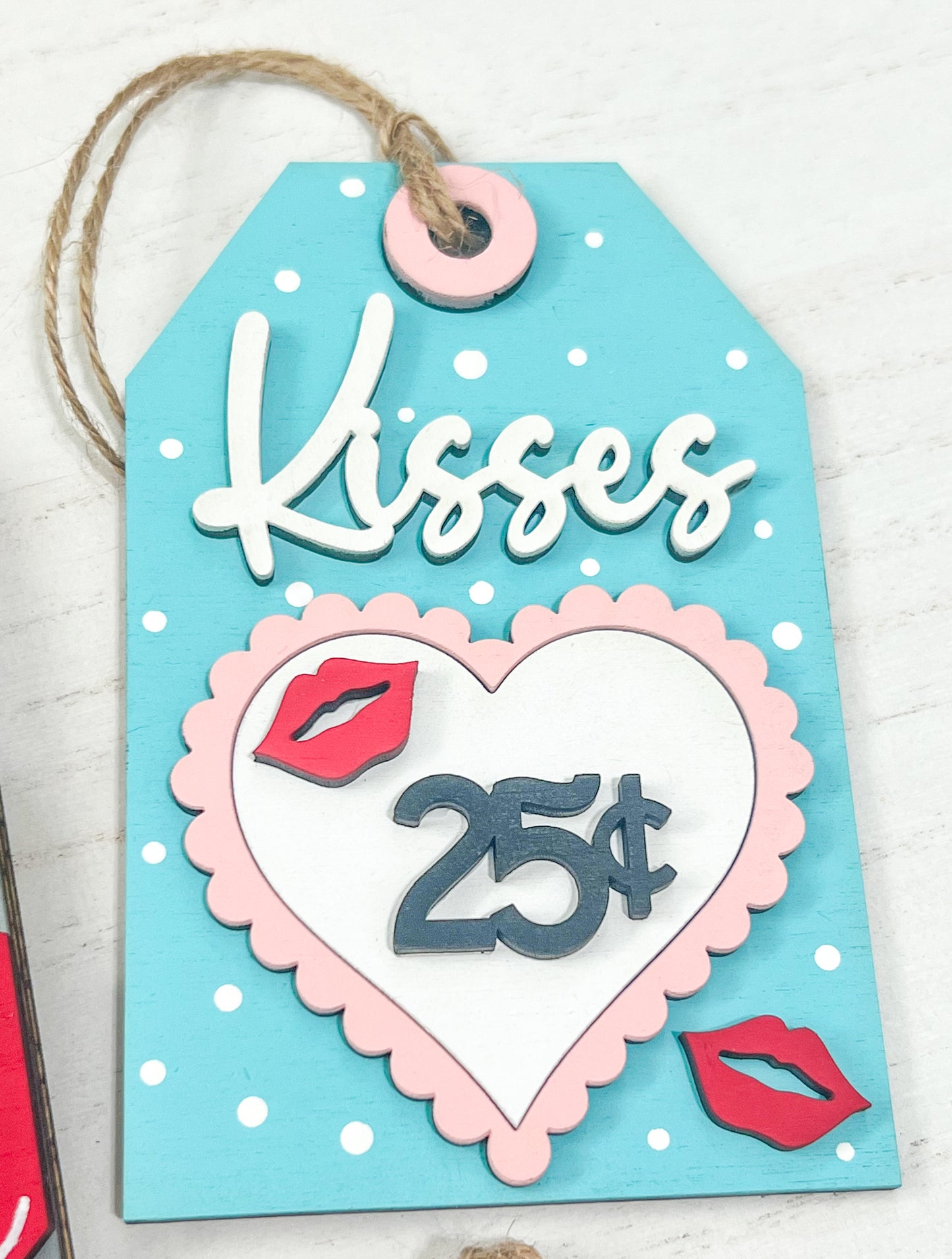 Valentine's Day Gift Card Holder Tags