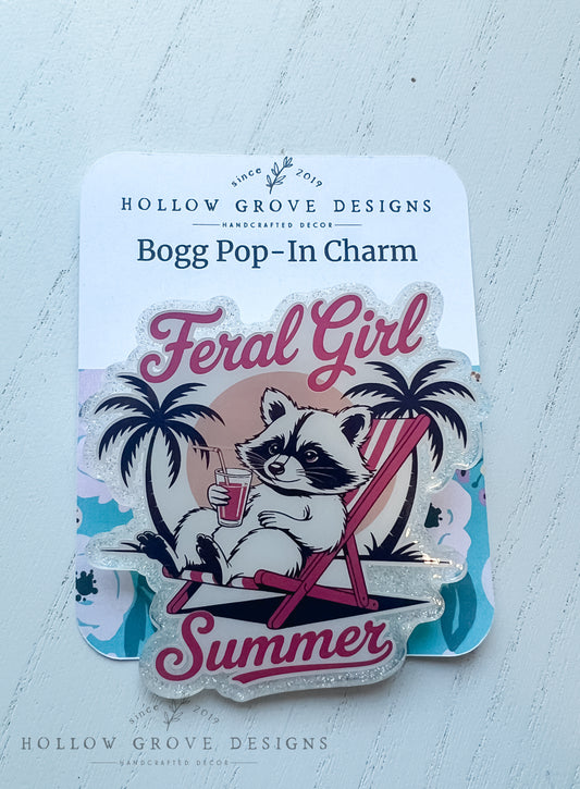 Feral Girl Summer Bogg Pop-In Charm