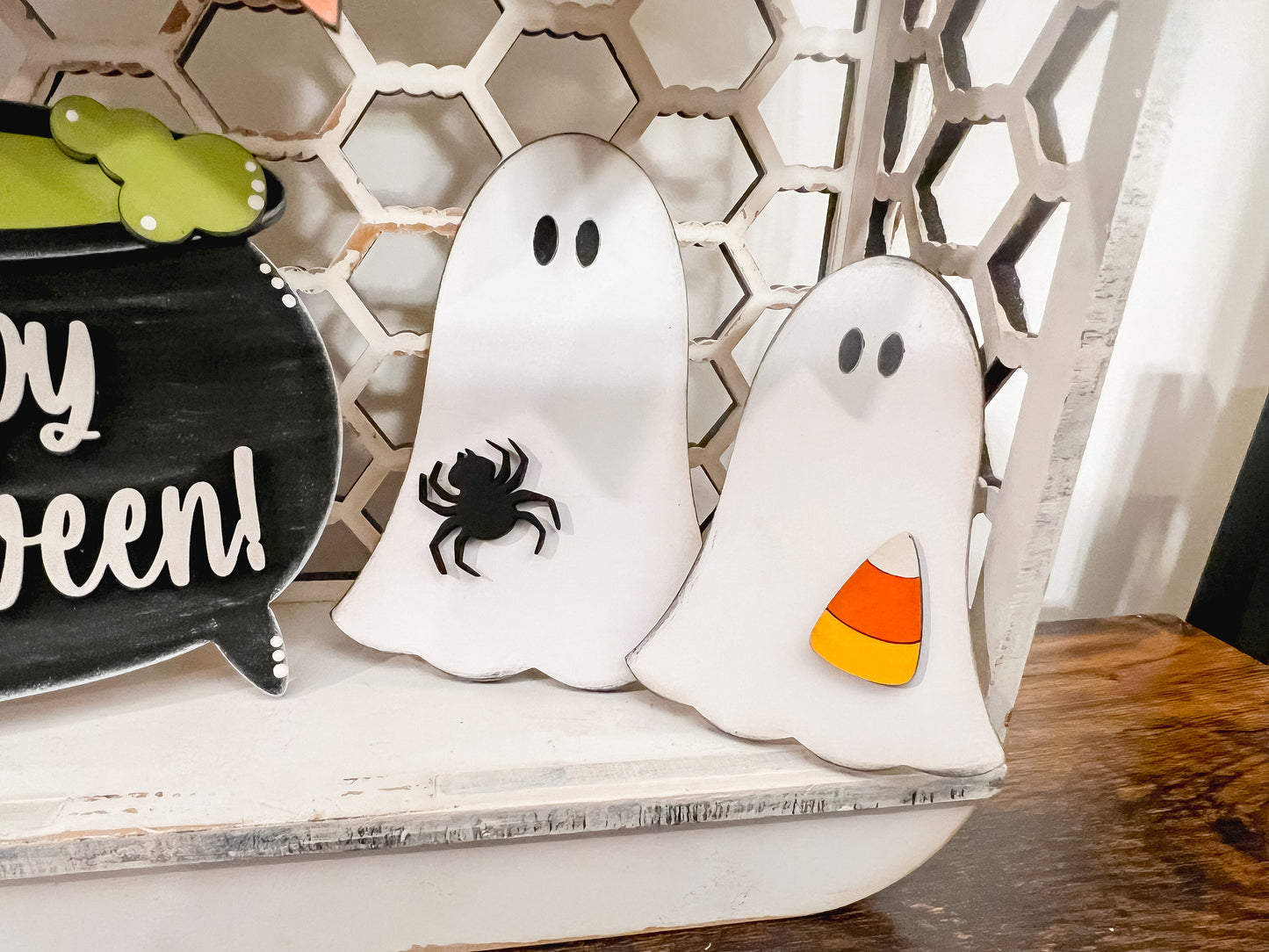 Boo Crew Halloween Tiered Tray Set | Halloween Decor | Tiered Tray Sets | Halloween Shelf Sitter