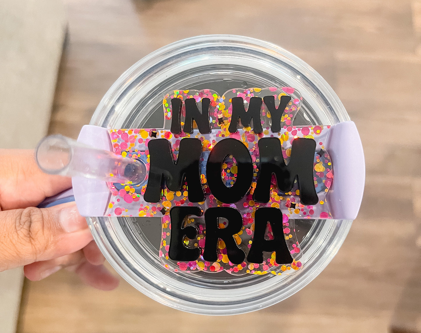 In My Mom Era Tumbler Tag | Stanley Tumbler Tag Name Plate | Mama Tumbler Accessory| Stanley Tumbler Plate