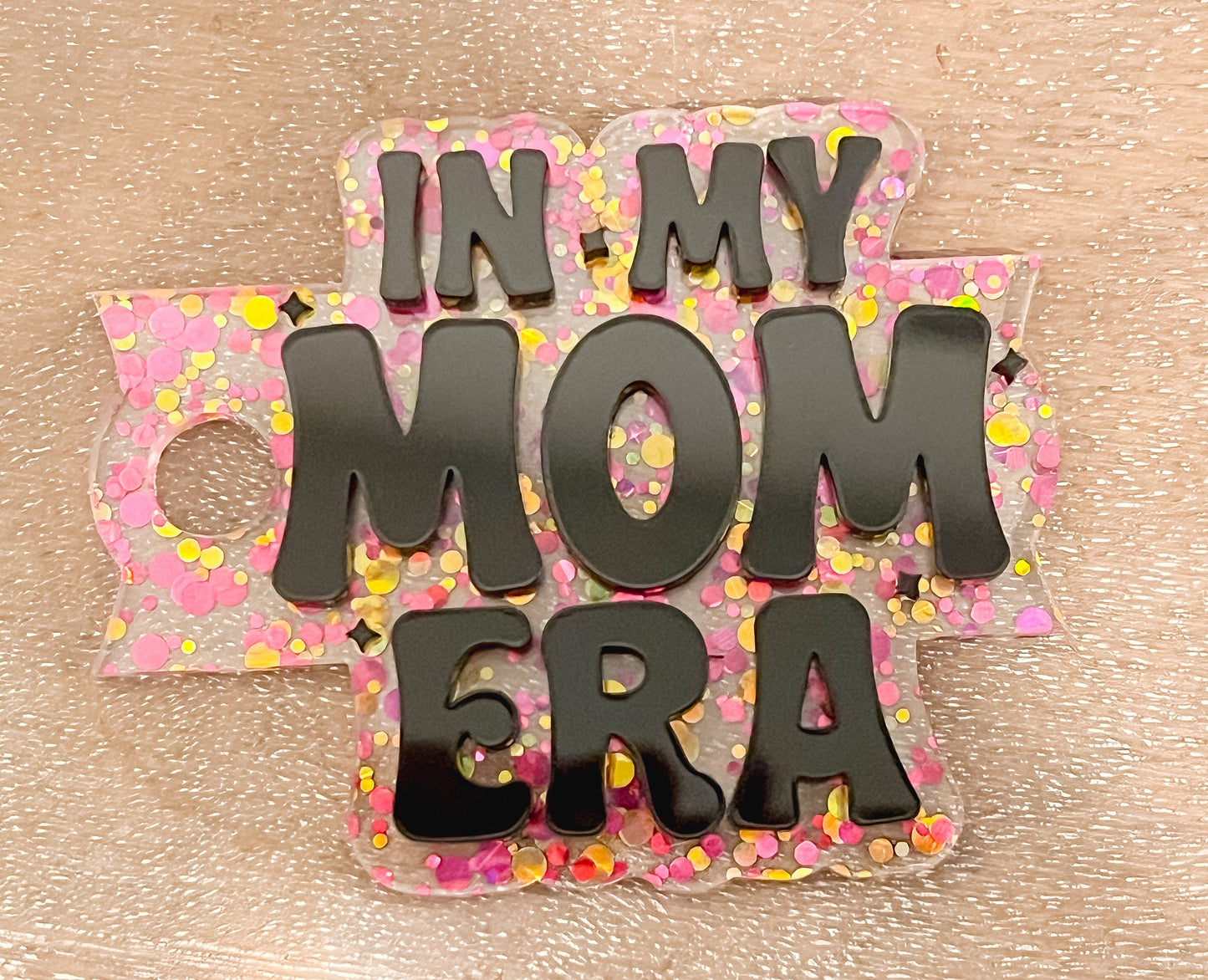 In My Mom Era Tumbler Tag | Stanley Tumbler Tag Name Plate | Mama Tumbler Accessory| Stanley Tumbler Plate