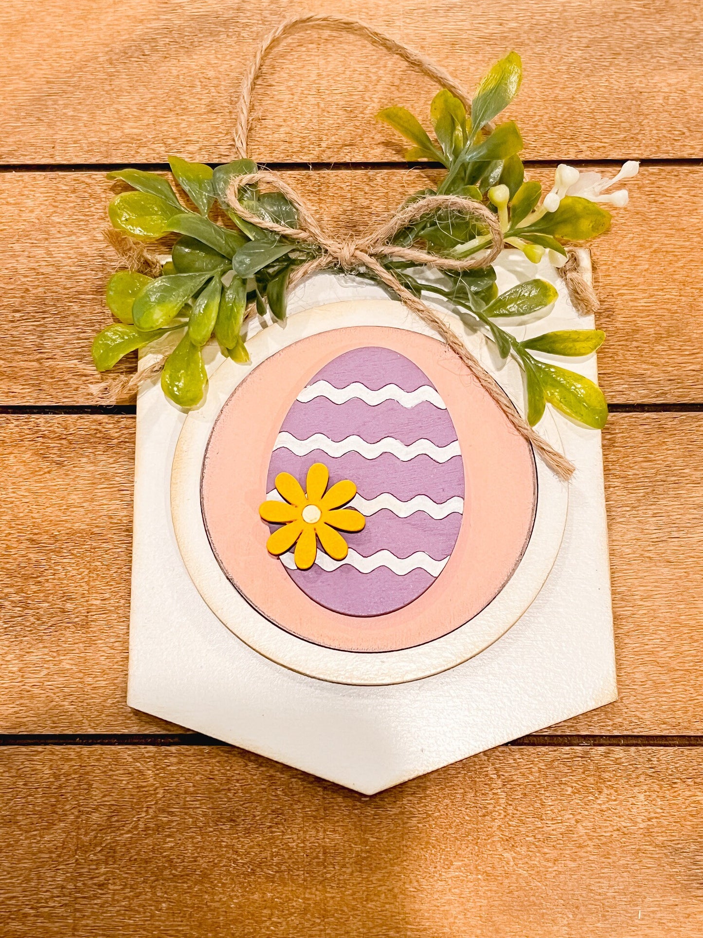 Easter Egg Insert for Interchangeable Seasonal Sign | Interchangeable Hanging Sign | Seasonal Decor | Easter Decor