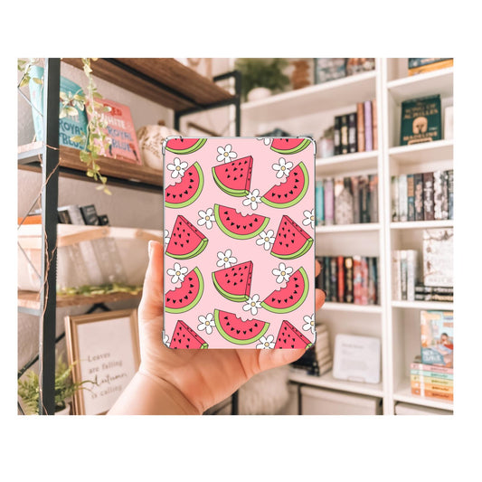 Watermelon Kindle Insert | Summer Decorative Kindle Insert | Clear Kindle Case Insert | Fun E-reader Accessories| Gift for Book Lover
