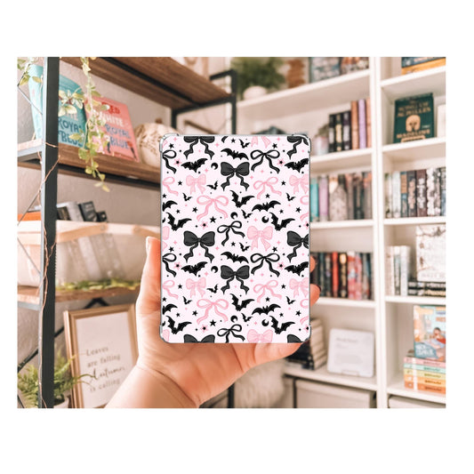 Spooky Girly Kindle Insert | Decorative Kindle Insert | Clear Kindle Case Insert | Spooky Girl Decor | Gift for Book Lover
