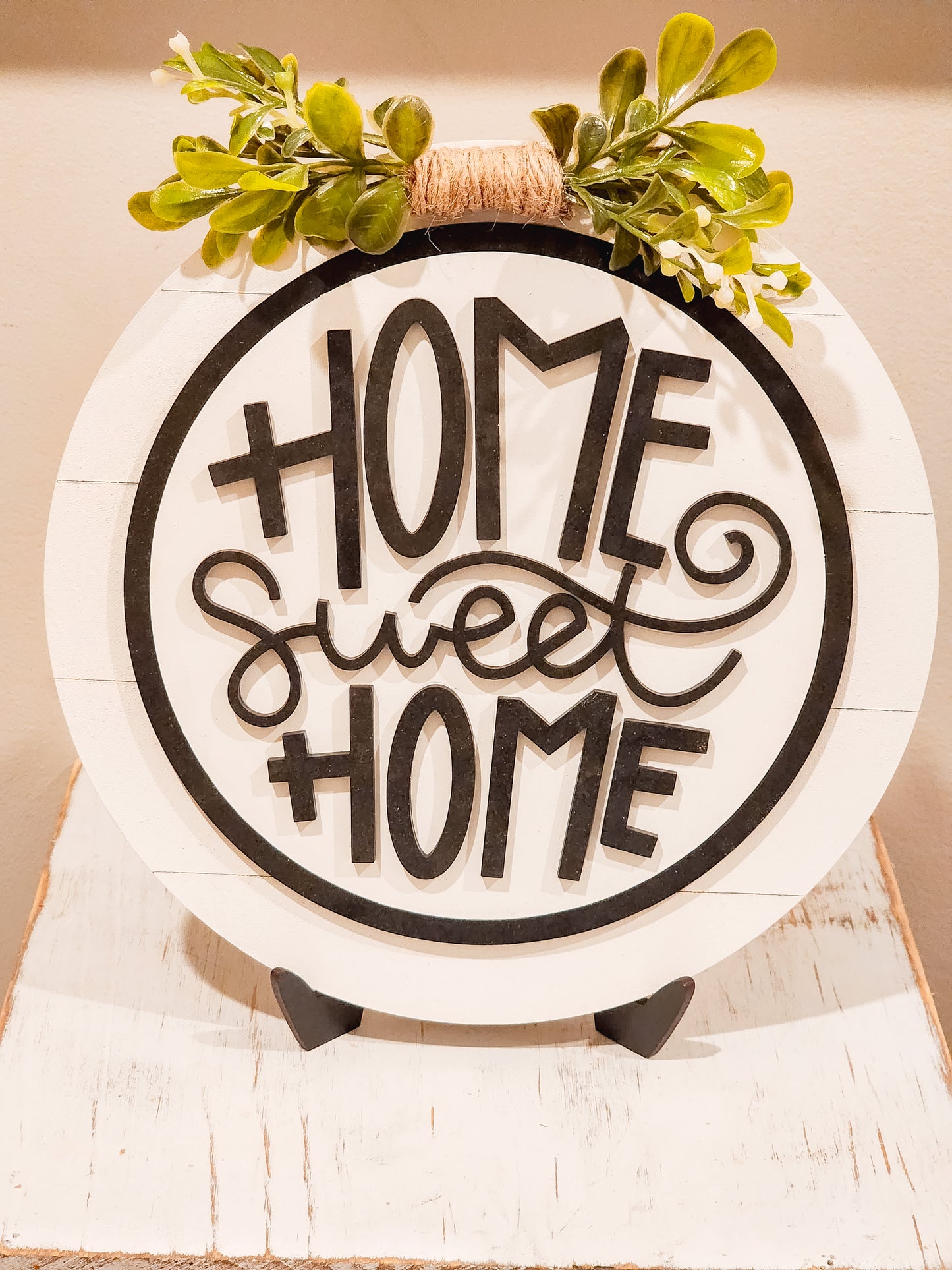 Farmhouse Interchangeable Sign Inserts | Round Sign Inserts