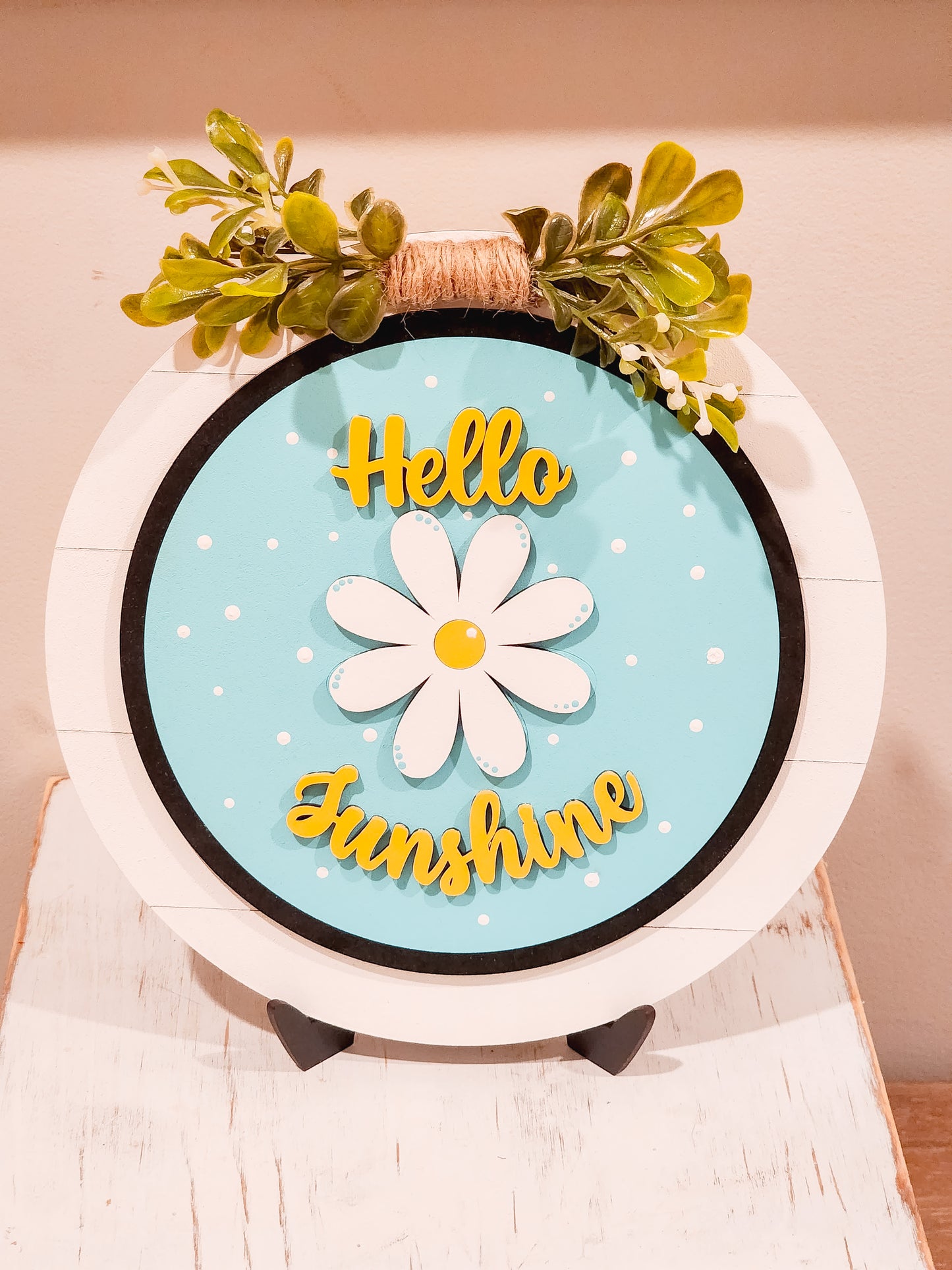 Farmhouse Interchangeable Sign Inserts | Round Sign Inserts