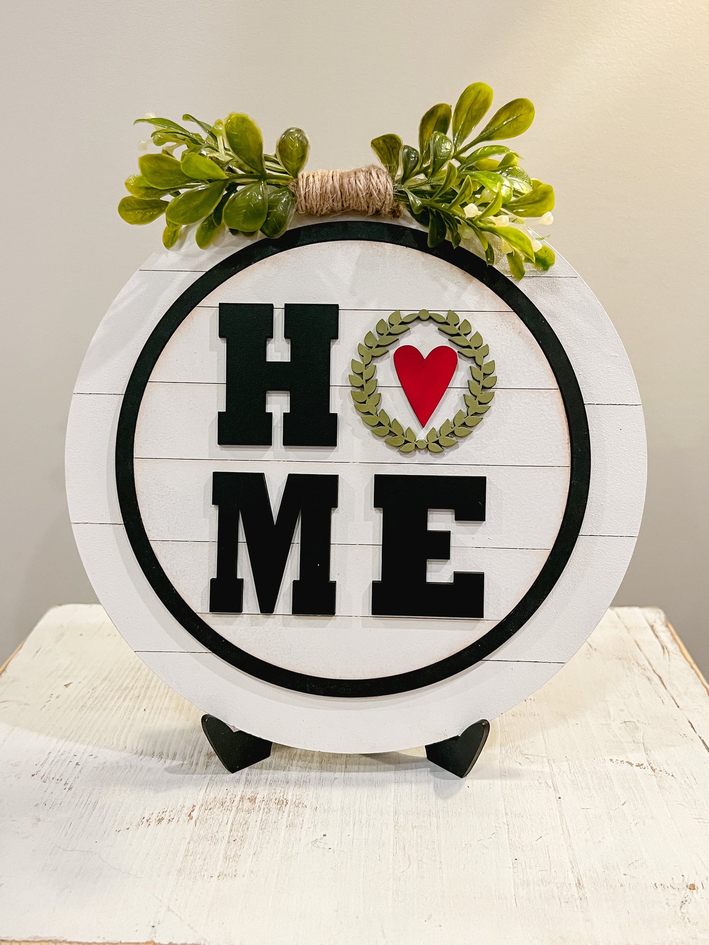 Farmhouse Interchangeable Sign Inserts | Round Sign Inserts