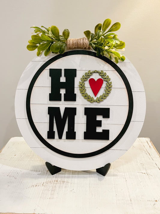 Farmhouse Interchangeable Sign Inserts | Round Sign Inserts