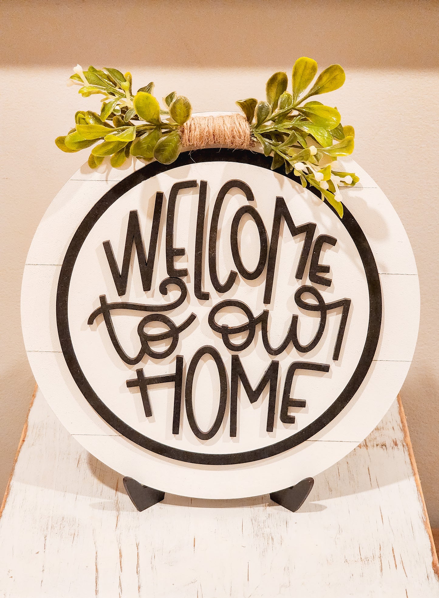 Farmhouse Interchangeable Sign Inserts | Round Sign Inserts